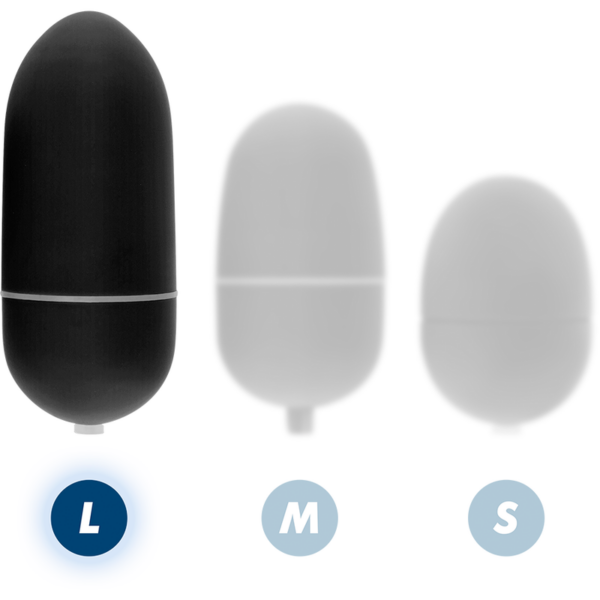 Online — Vibrating Egg, Waterproof, L, Black — Remote Control Vibrators — view 3