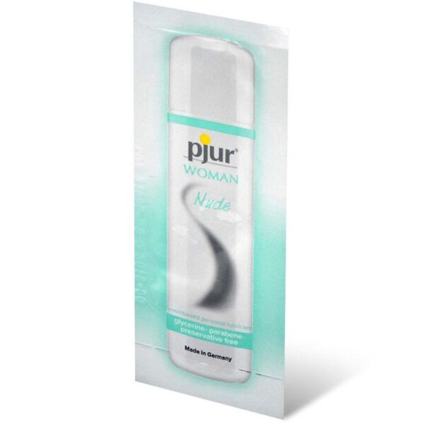 Pjur Woman Nude — Water-Based Lubricant, 2 ml, Glycerin-Free — Lubes
