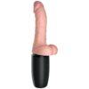 King Cock Plus Triple Threat — Thrusting Vibrator, Heated, Light — Hi-Tech Vibrators