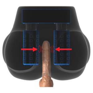 PDX Elite Milk Me Silly — Vibrating Masturbator — Male Masturbators — view 2