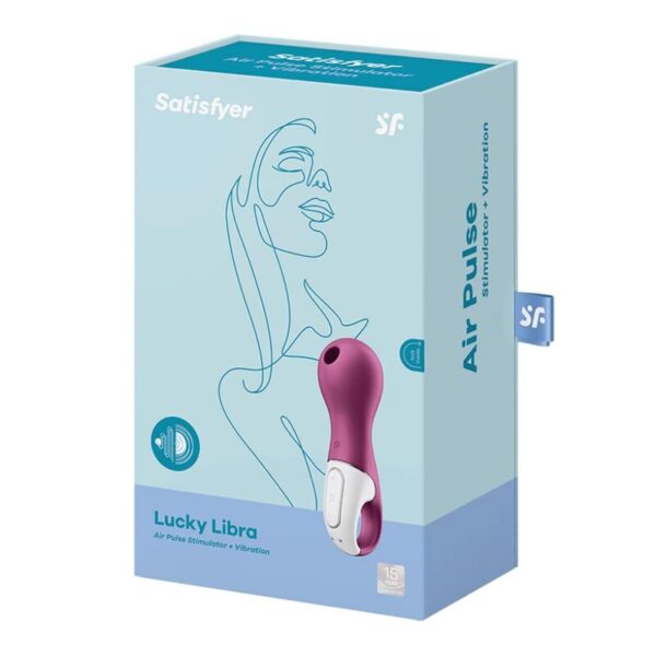 Satisfyer Lucky Libra — Air Pulse Stimulator, Waterproof — Air Pulse Vibrators — view 2
