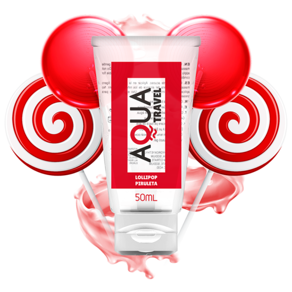 Aqua Travel — Flavoured Lubricant, 50 ml, Lollipop — Flavored Lubricants