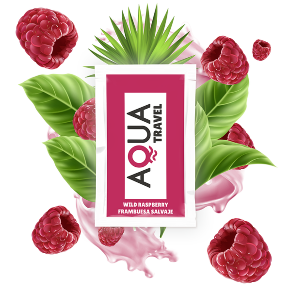 Aqua Travel — Flavoured Lubricant, 6 ml, Wild Raspberry — Flavored Lubricants
