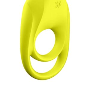 Satisfyer Spectacular Duo — Vibrating Cock Ring, Yellow — Cock Rings — view 3