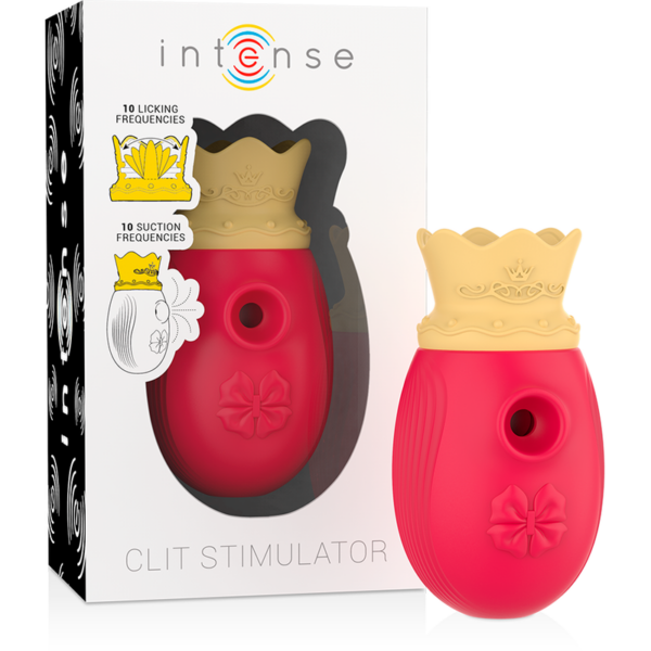Intense — Air Pulse Stimulator, Waterproof, Red — Clitoral Stimulators — view 2