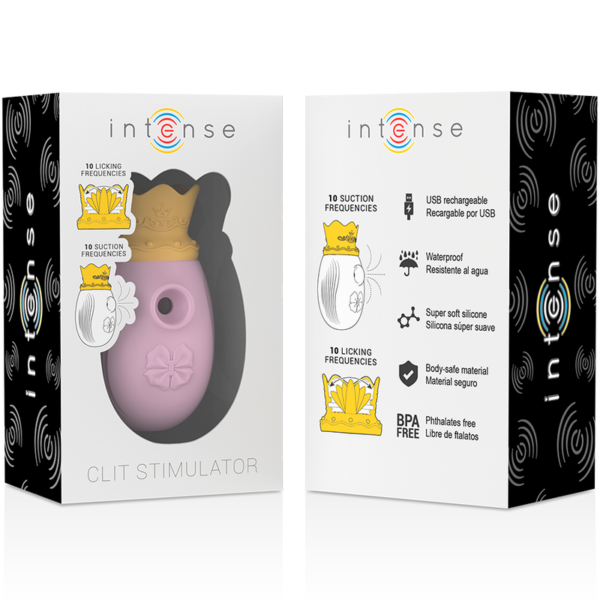 Intense — Air Pulse Stimulator, Waterproof, Pink — Clitoral Stimulators — view 2