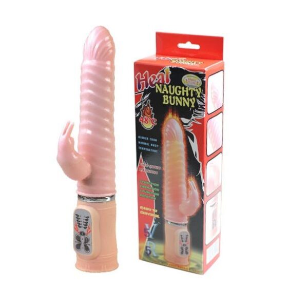 Baile Heat Fire Bunny — Rabbit Vibrator, Heated — Hi-Tech Vibrators — view 7