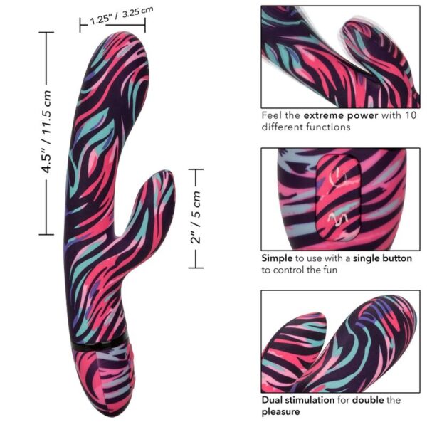 CalExotics Ménage à Moi Dual Wand — Vibrator, Rechargeable — G-Spot Vibrators — view 8