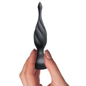 Rocks-Off Discover — Vibrating Butt Plug, Remote Control, Black — Anal — view 4