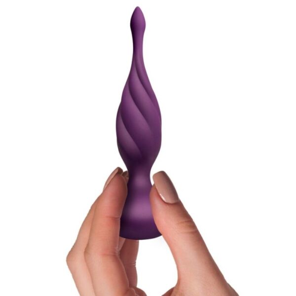 Rocks-Off Discover — Vibrating Butt Plug, Remote Control, Lilac — Anal — view 3
