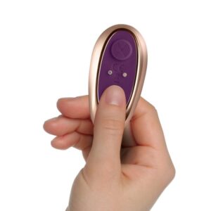 Rocks-Off Desire — Vibrating Butt Plug, Remote Control, Lilac — Anal — view 4