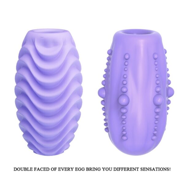 Pretty Love Romantic Egg — Male Masturbator, Lilac — Male Masturbators — view 3