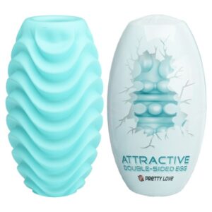 Pretty Love Attractive Egg — Male Masturbator, Turquoise — Male Masturbators