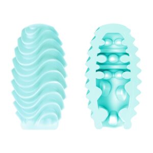 Pretty Love Attractive Egg — Male Masturbator, Turquoise — Male Masturbators — view 3