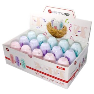Pretty Love Double-Sided Egg — Male Masturbator, 15 Units — Male Masturbators