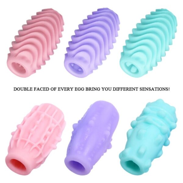 Pretty Love Double-Sided Egg — Male Masturbator, 15 Units — Male Masturbators — view 3