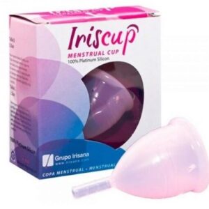 Iriscup — Menstrual Cup, Silicone, Size S, Pink — Menstrual Cups