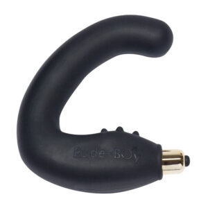 Rocks-Off Rude-Boy — Prostate Vibrator, Waterproof, Black — Anal