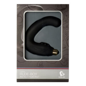 Rocks-Off Rude-Boy — Prostate Vibrator, Waterproof, Black — Anal — view 2