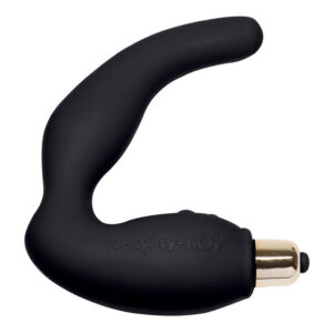 Rocks-Off Naughty-Boy — Prostate Vibrator, Waterproof, Black — Anal