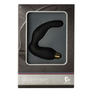 Rocks-Off Naughty-Boy — Prostate Vibrator, Waterproof, Black — Anal — view 2