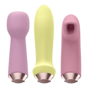 Satisfyer Marvelous Four — Sex Toy Kit, Waterproof — Air Pulse Vibrators — view 4