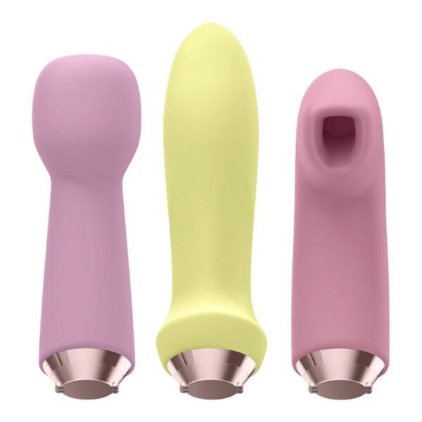 Satisfyer Marvelous Four — Sex Toy Kit, Waterproof — Air Pulse Vibrators — view 4