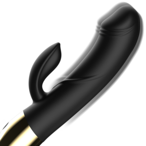 Ibiza Anatomical — Rabbit Vibrator, Heated, Black — Clitoral Stimulators — view 2