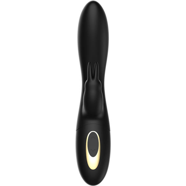 Ibiza Pearled Rotator — Rabbit Vibrator, Rechargeable, Black — Hi-Tech Vibrators — view 6