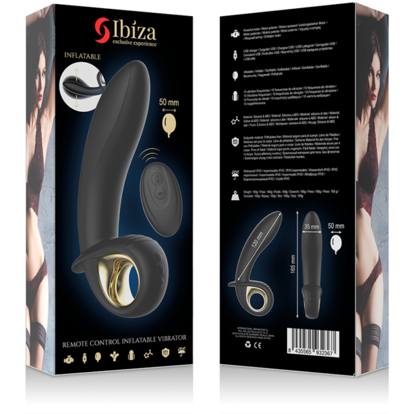 Ibiza Inflatable — G-Spot Vibrator, Remote Control — Hi-Tech Vibrators — view 6