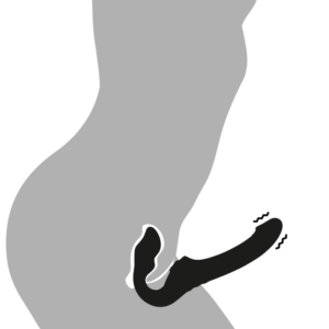 Ibiza — Strapless Strap-On, Remote Control, 3 Motors — Remote Control Vibrators — view 4