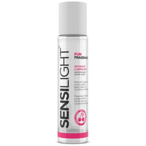 Intimateline Sensilight Fun — Flavoured Lubricant, Cherry — Flavored Lubricants