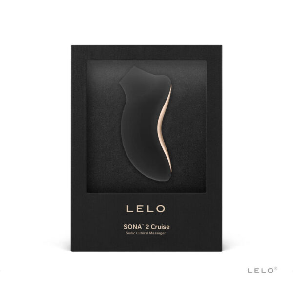 LELO Sona 2 — Clitoral Stimulator, Waterproof, Black — Air Pulse Vibrators — view 3
