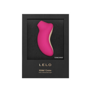 LELO Sona 2 Cruise — Clitoral Stimulator, Waterproof, Fuchsia — Air Pulse Vibrators — view 4