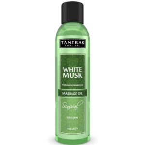 Intimateline Tantras Love — Massage Oil, 150 ml, White Musk — Body Massage Oils