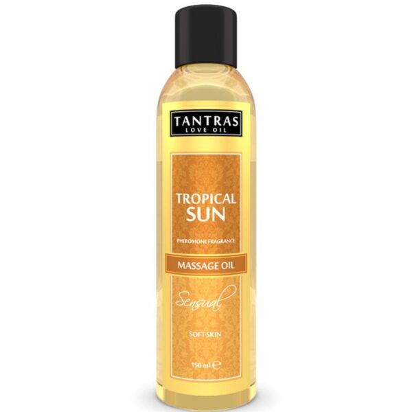 Intimateline Tantras Love — Massage Oil, 150 ml, Tropical Sun — Body Massage Oils