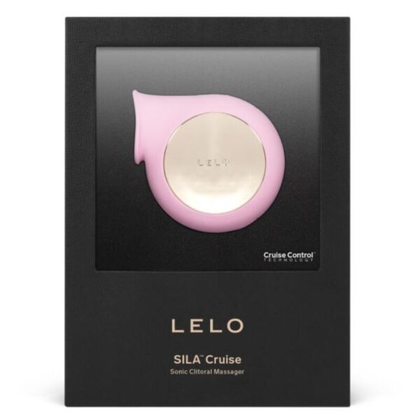 LELO Sila Cruise — Clitoral Stimulator, Sonic, Pink — Air Pulse Vibrators — view 2