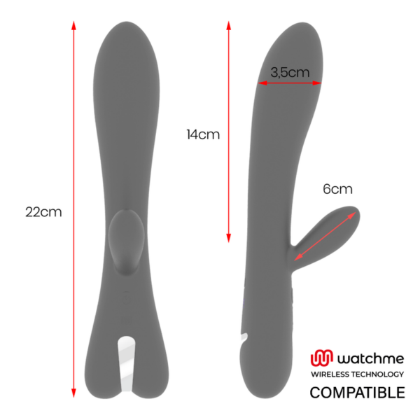 Brilly Glam Erik — Rabbit Vibrator, Waterproof — Rabbit Vibrators — view 6