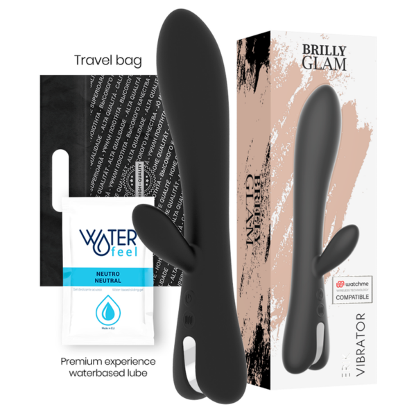 Brilly Glam Erik — Rabbit Vibrator, Waterproof — Rabbit Vibrators — view 10