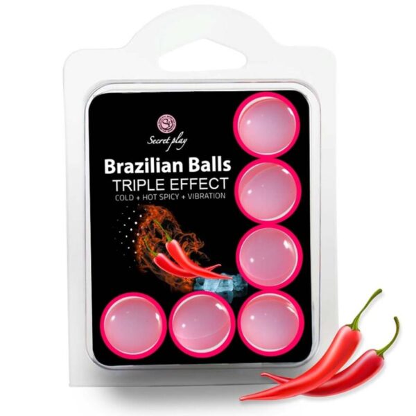 Secretplay 6 Triple — Brazilian Balls