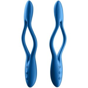 Satisfyer Elastic Game — Couples Vibrator, Rechargeable, Blue — Clitoral Toys — view 3
