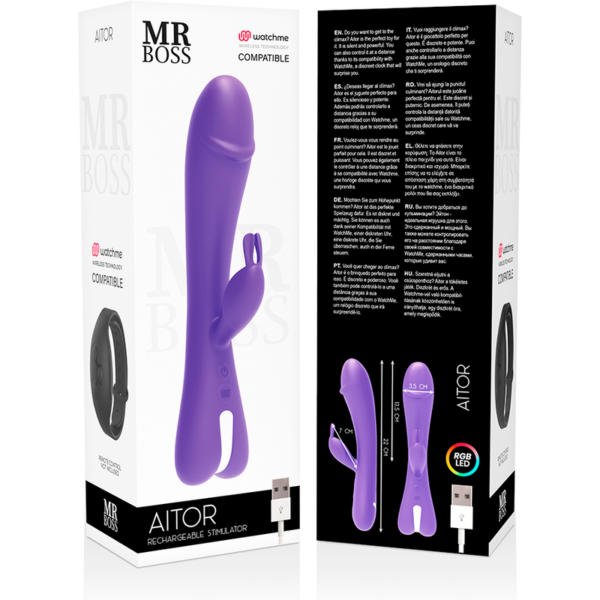 Mr Boss Aitor — Rabbit Vibrator, Remote Control — Clitoral Stimulators — view 11