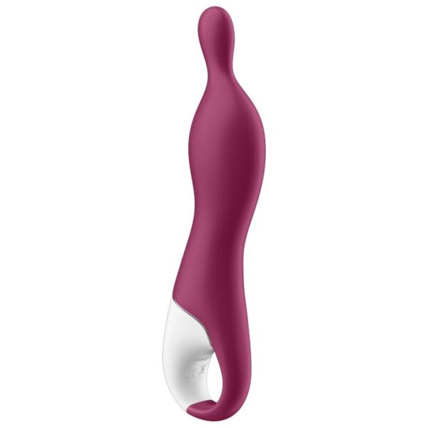 Satisfyer A-Mazing 1 — Vibrator, Rechargeable, Berry — Classic Vibrators — view 4