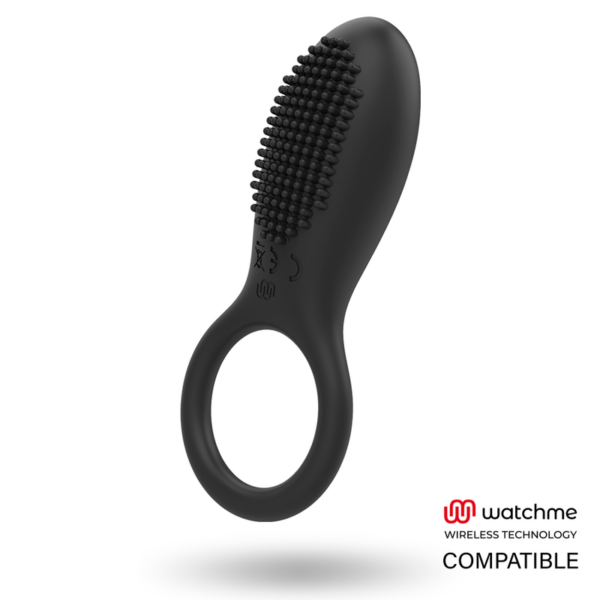 Mr Boss Tino — Vibrating Cock Ring, Remote Control, Black — Cock Rings — view 4