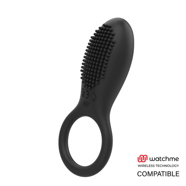 Mr Boss Tino — Vibrating Cock Ring, Remote Control, Black — Cock Rings — view 6