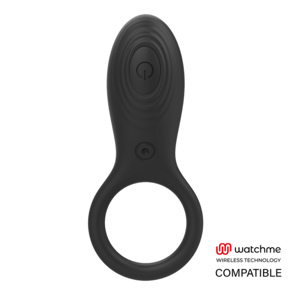 Mr Boss Tino — Vibrating Cock Ring, Remote Control, Black — Cock Rings — view 5