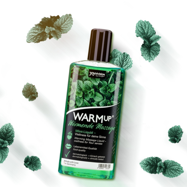 Joydivision Warmup — Massage Gel, 150 ml, Mint — Body Massage Oils — view 2
