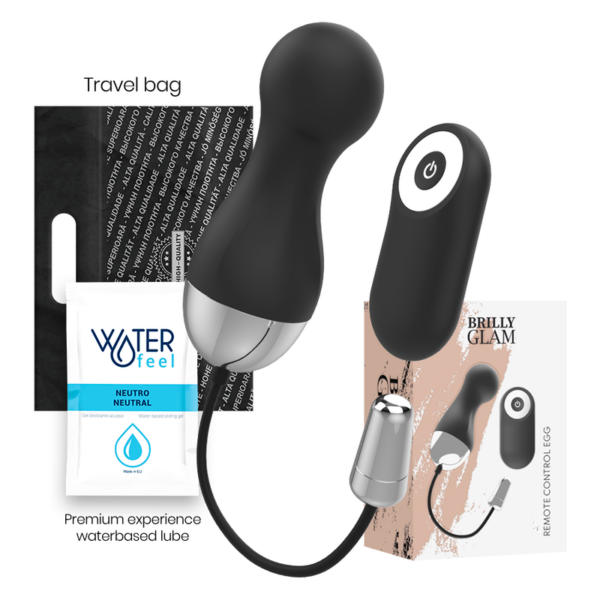 Brilly Glam Ian — Vibrating Egg, Remote Control — Clitoral Stimulators