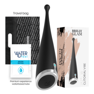 Brilly Glam Spot Vibe — Clitoral Vibrator, Black — Clitoral Stimulators
