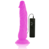 Diversia — Vibrating Dildo, Suction Cup, 21 cm, Purple — Realistic Vibrators